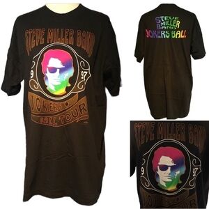 Steve Millar 1997 Vintage Steve Miller Band Jokers Ball Wonderland T-shirt XL